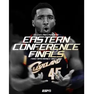 Cleveland Cavaliers Eastern Conference Finals First Appearance Since 2018 Artwork, Paper Decor Poster for Home Decor, Home Supplies