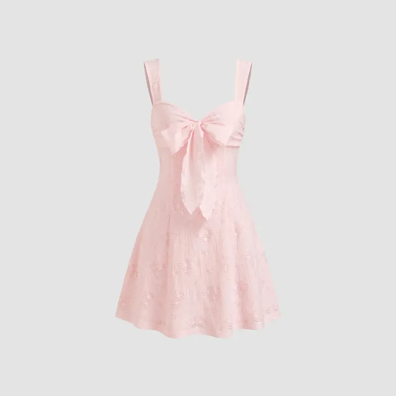 pink dress pink bow - TikTok Shop