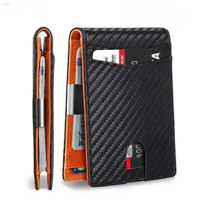 Men’s RFID Blocking Slim Wallet - Compact, Low-Profile, Minimalistic, Small-Size, 12 Card Slots, Money Clip, Front Pocket, Lightweight for Everyday Carry & Travel (Sports & Outdoor Fan Essential), Men's Wallet
