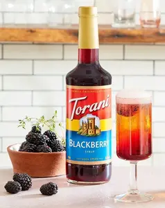 Torani - Blackberry Syrup for Soda, Coffee, Water and other beverage flavor soda bar syrup quench it