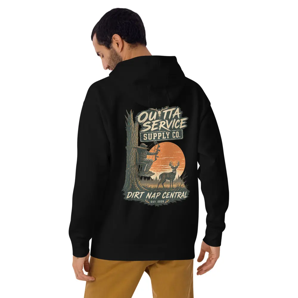 Men's Dirt Nap Central Hoodie - Outta Service Supply Co