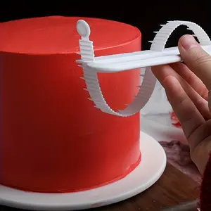 Graduation Cake Decorating Tool Set, Arc Shaped Sugarcraft Tools for Baking, Pastry Art Supplies, Decoration, Marking, Sizing