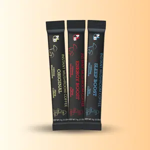 Mushroom Coffee Drink Samples with Collagen – Try Original, Energy, and Sleep in One Convenient Beverage Pack