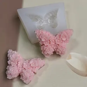1pc Butterfly Silicone Mold for Decorating - DIY Resin Candle Mold & Home Decor Handmade Crafts
