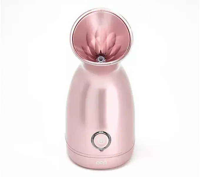 Nano Facial Steamer - Ultra-Fine Nano Steam for Hydration & Pore Opening - 10-Minute Cycle - Easy Fill Water Tank - Compact Spa-Chic Design