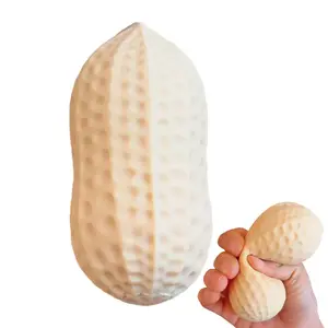 Peanut Shaped  Stress Relief Peanut Fidget Hand Exercise Relaxation Stress Ball Simulated Food Sensory