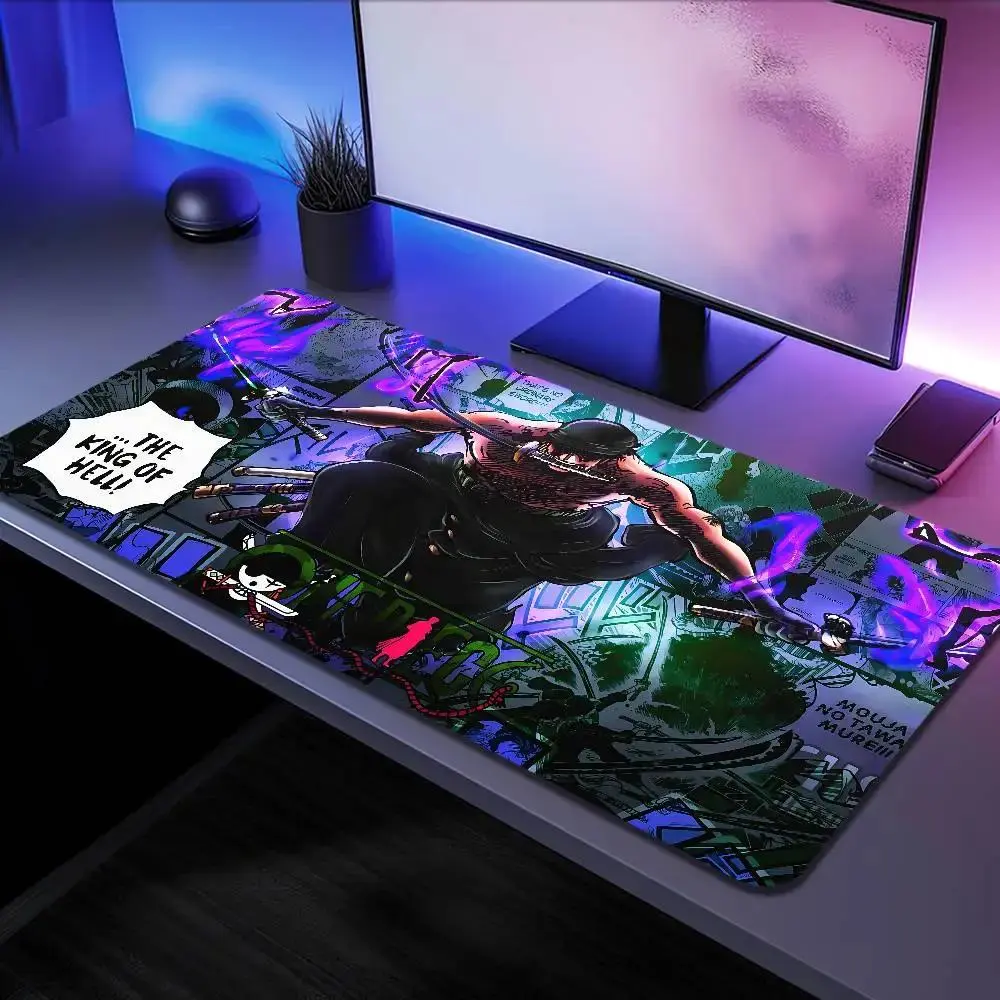 O-P Z0ro The King of Hell Anime Deskmat Large Mousepad Expansion Playmat