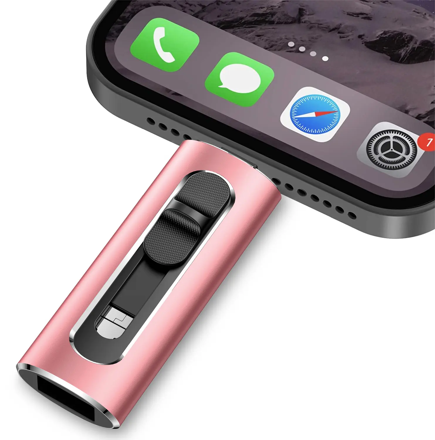 BOYMXU USB Flash Drive 1TB for iPhone & iPad Thumb Drive Photo Stick, BOYMXU High Speed USB Memory Stick iPhone Flash Drive for Photos Videos, External Storage Jump Drive for iPhone/iPad/Android/PC