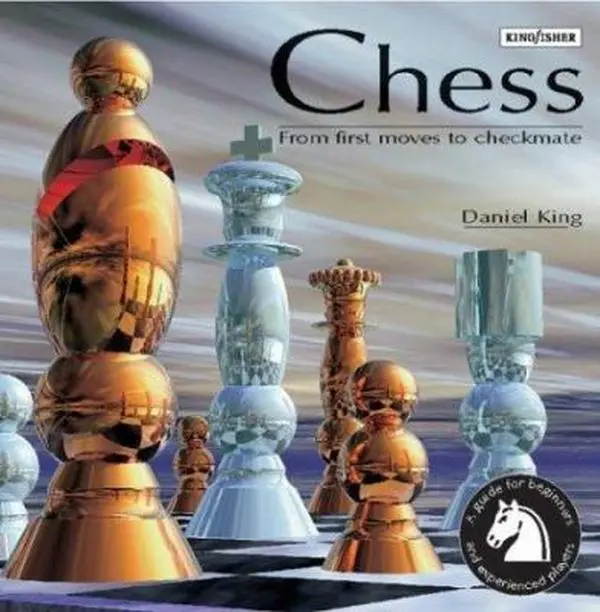 Used Chess Paperback Book & Game - From First Moves to Checkmate by Daniel King, English, Beginners/Experts Chess Learning Resource, Includes Puzzles, King’s Guide