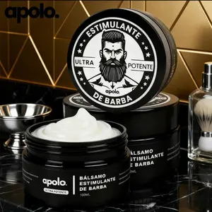 Apolo Ultra Potente Minoxidil Beard Growth Cream - Men's Special Thickening Blend, Super-Strong Beard Stimulant Cream, Target Severe Alopecia Beard, Fast Follicle Wake-Up & Repair Sparse Areas, Gets Perfect Beard