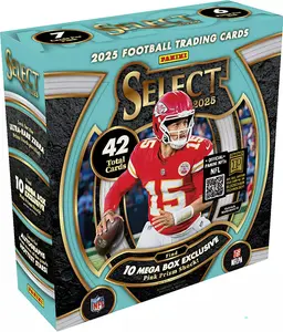 2025 Panini Select Football Mega Box (Pink Prizm Shock)