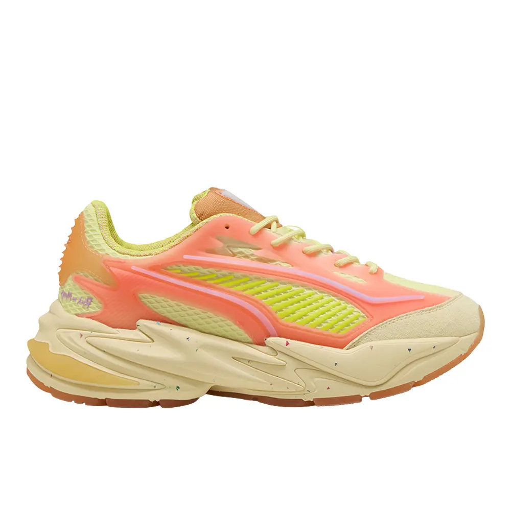 PUMA Mens X Rick And Morty Rs Surge Lace Up Sneakers Shoes Casual - Yellow