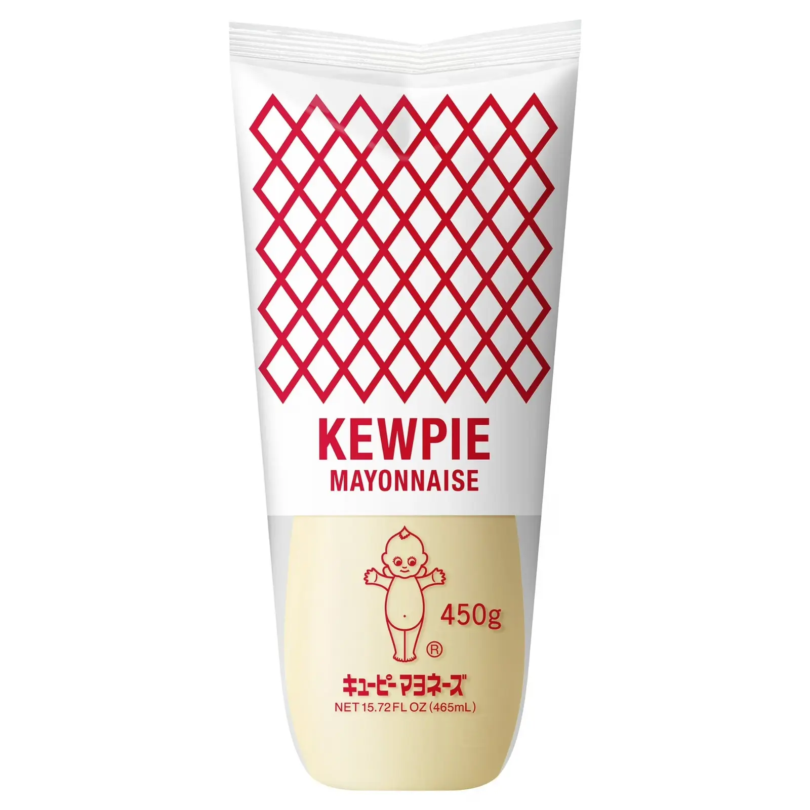 Kewpie Mayonnaise Tube - Rich and Creamy Umami Taste Mayo from Japan 450g Ideal for Salad Dressings, Cooking Staple & Spreads