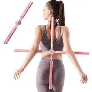 Fitness Yoga Stick Posture for Corrector Training Yoga Body Sticks Lung Opener for Fuller Breathing Yoga Sticks Stretching Tools Back Correction Stick