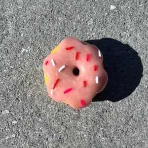 Purple Valentines Donut Magnet