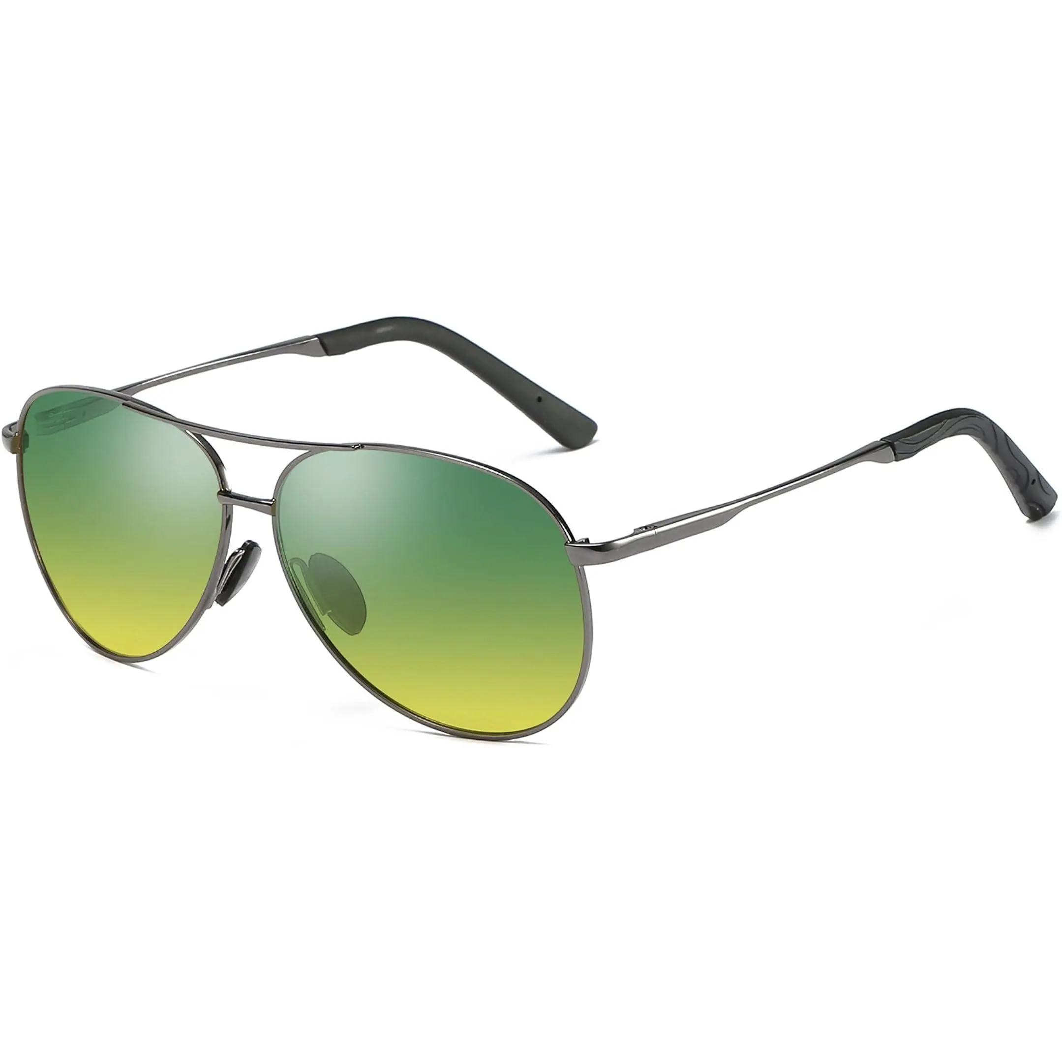 FEISEDY High Quality Lightweight Durable Anti Glare Men's Sunglasses, Night Vision Sunglasses for Driving, Unisex Eyewear B2294, High Quality Sunglasses, Lightweight Durable Sunglasses