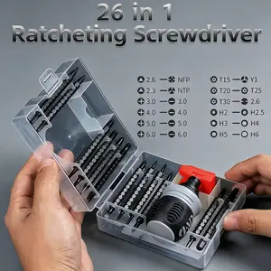 Telescopic Ratchet Screwdriver – Strong Magnetic, Dual Head, Perfect for Home & Car Repairs