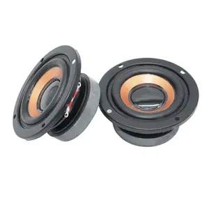 Speakers 2 Pcs 63mm 4 Ohm 5W Subwoofer 45 Core Magnetic Round Bass Loudspeaker DIY Mini Portable Bluetooth