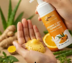 Byenblan Facial Vitamin C-Turmeric Foaming Cleanser (100ml - 3.38floz)