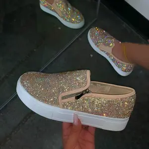 Rhinestone Flat Casual Shoe (+colors)