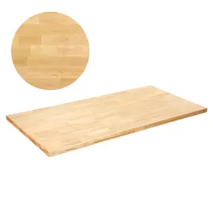 VEVOR Wood Table Top, Holds up to 330 lb, 47.2x 29.5x 1.5 Rectangular Countertop for Height Adjustable Electric Standing Desk Frame, Universal Solid One-Piece Maple Desktop for Office Home Desk
