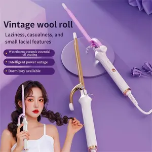 1pc European Ultra-Fine Curling Iron, Ptc Ceramic Heating Hair Care, Suitable for Long and Short Hair, Ideal Mother's Day Gift, High-Quality Curler, Curling Iron Wand, Hair styling tool