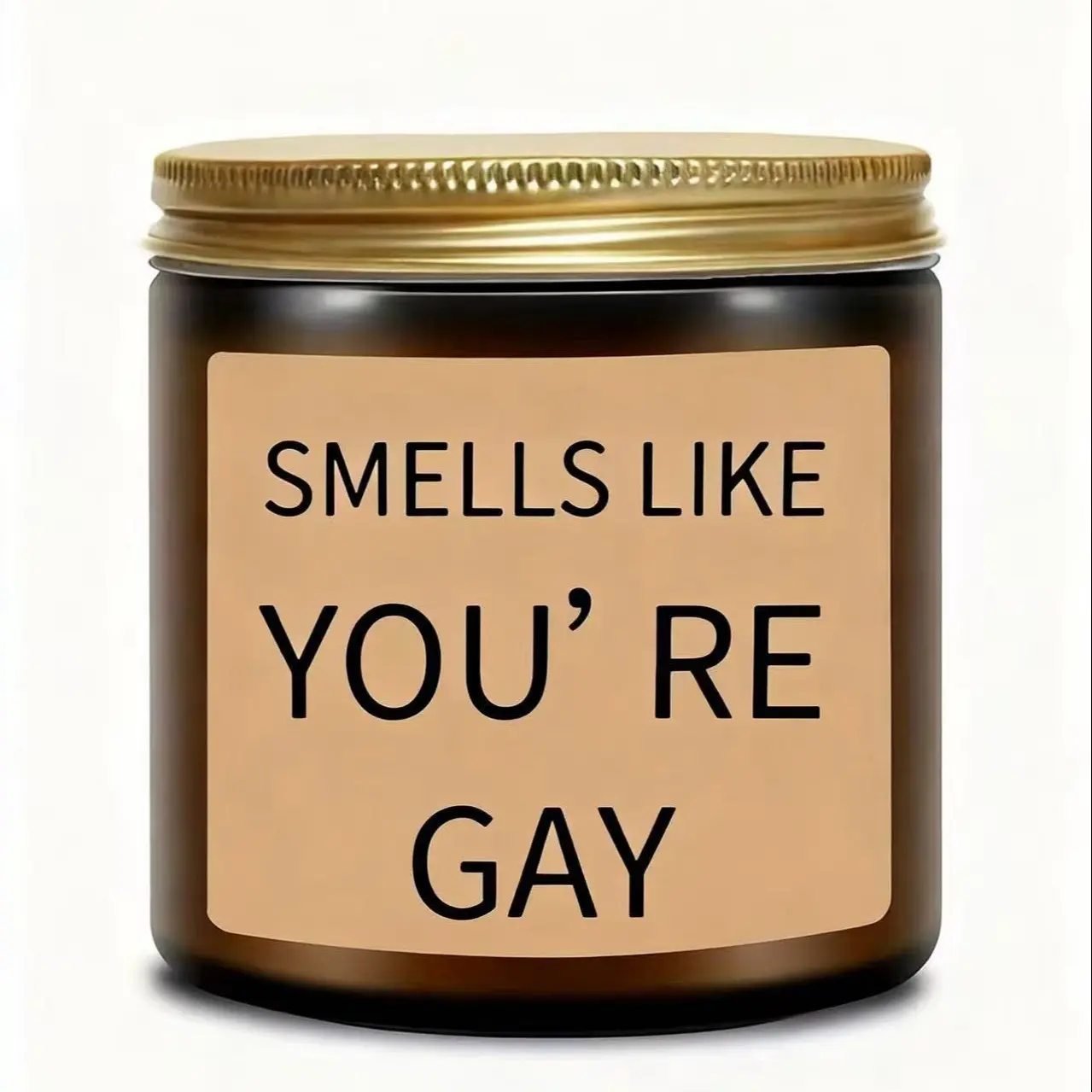 GAY Lavender Scented Candle Gifts For Gay Men, Funny Gifts For Boyfriend Brother Husband, Anniversary Birthday Valentine's Day Home Decor Gifts For Him, Graduation Lavender Candle, Relaxing Candles, Decorative Candle