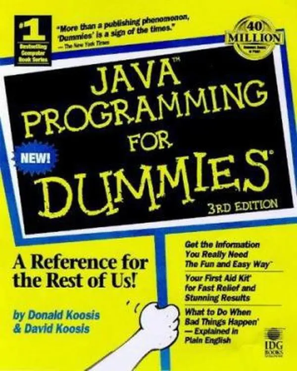 USED-Java Programming For Dummies by Donald J. Koosis (Paperback)