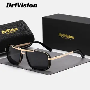 Drivision unisex Superior Craftsmanship sports sunglasses fully polarized outdoor activities driving and exquisite elegant sunglasses UV400