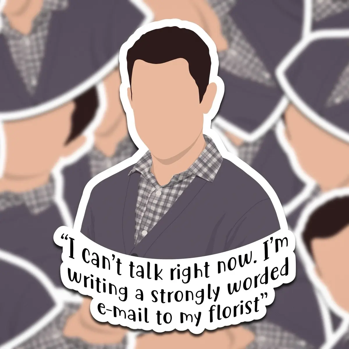 Email to My Florist Schmidt vinyl sticker Email to My Florist Schmidt vinyl sticker