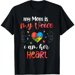 100%cotton Autism Gifts for Mom Autistic Asperger Syndrom Autist ASD T-Shirt