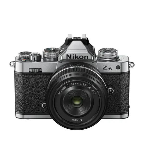 Nikon Z fc DX-Format Mirrorless Camera Body with NIKKOR Z 28mm f/2.8 (SE) Lens, DX Sensor, Eye-AF, USB Webcam Capability for High-Quality Picture Capture