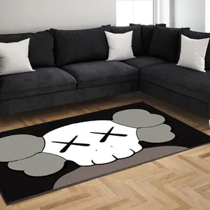 Hypebeast Rug, Sneakerhead Hypebeast Home Decor, Non-Slip Rug, Hypebeast Sneakerhead Decor, Popular Rug, Play Mat, Home Decor, Grey Gift Rug No.2
