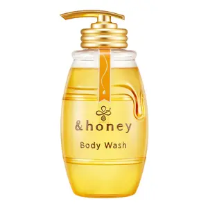 &honey - Deep Moist Gel Body Wash (500ml) | ROYAL JELLY BODY WASH, 90% MOISTURIZING INGREDIENTS, MADE IN JAPAN