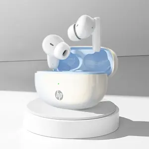 HP H10i Wireless Earphone, Lightweight Wireless Earbuds, True Wireless Earbuds, Noise Cancelling Earbuds, Tws Noise Cancelation, Light Touch Control Earbuds, IPX4 Waterproof Earbuds for Phone, PC, Walkman