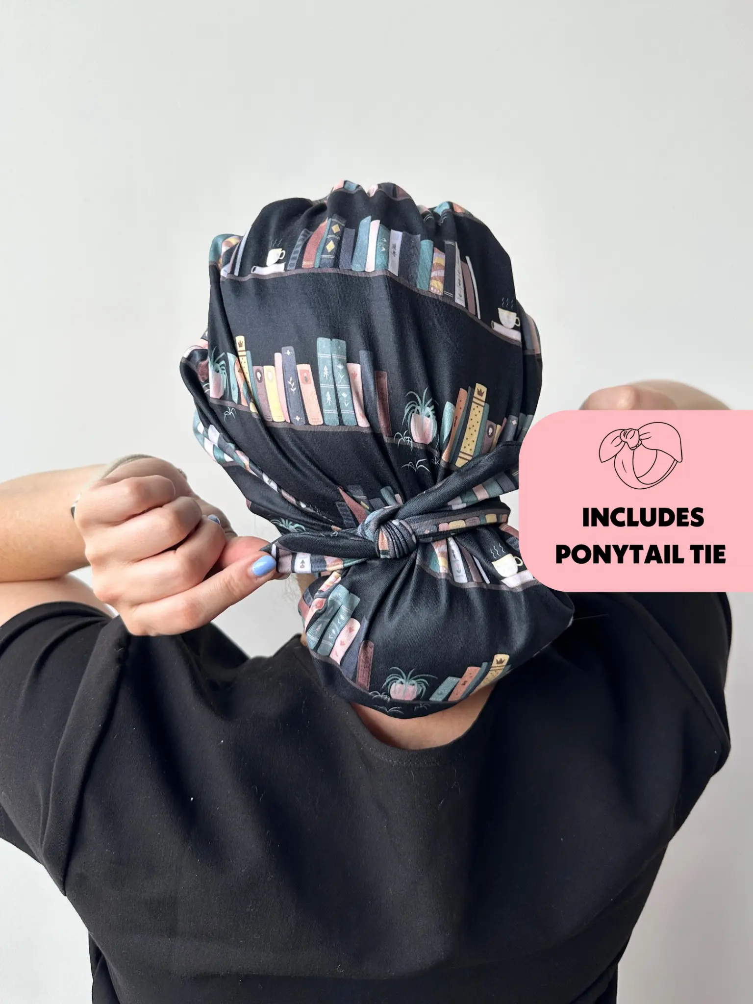 DuoStyle Scrub Hat - Library