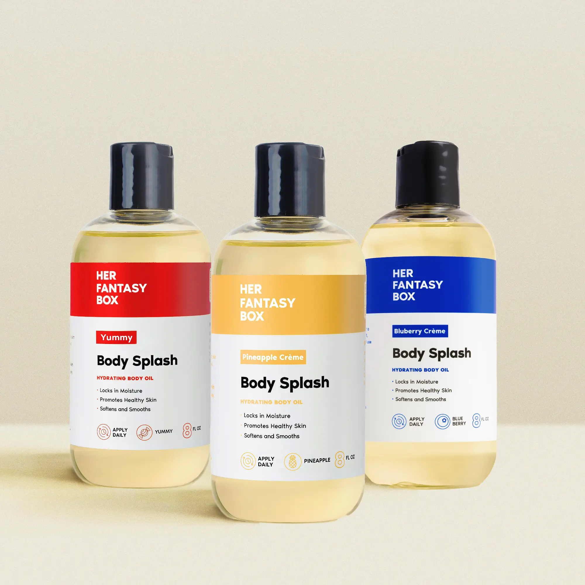Body Splash - Skin Smoothing Body Oil Bundle (3 Pack) Body Splash - Skin Smoothing Body Oil Bundle (3 Pack)