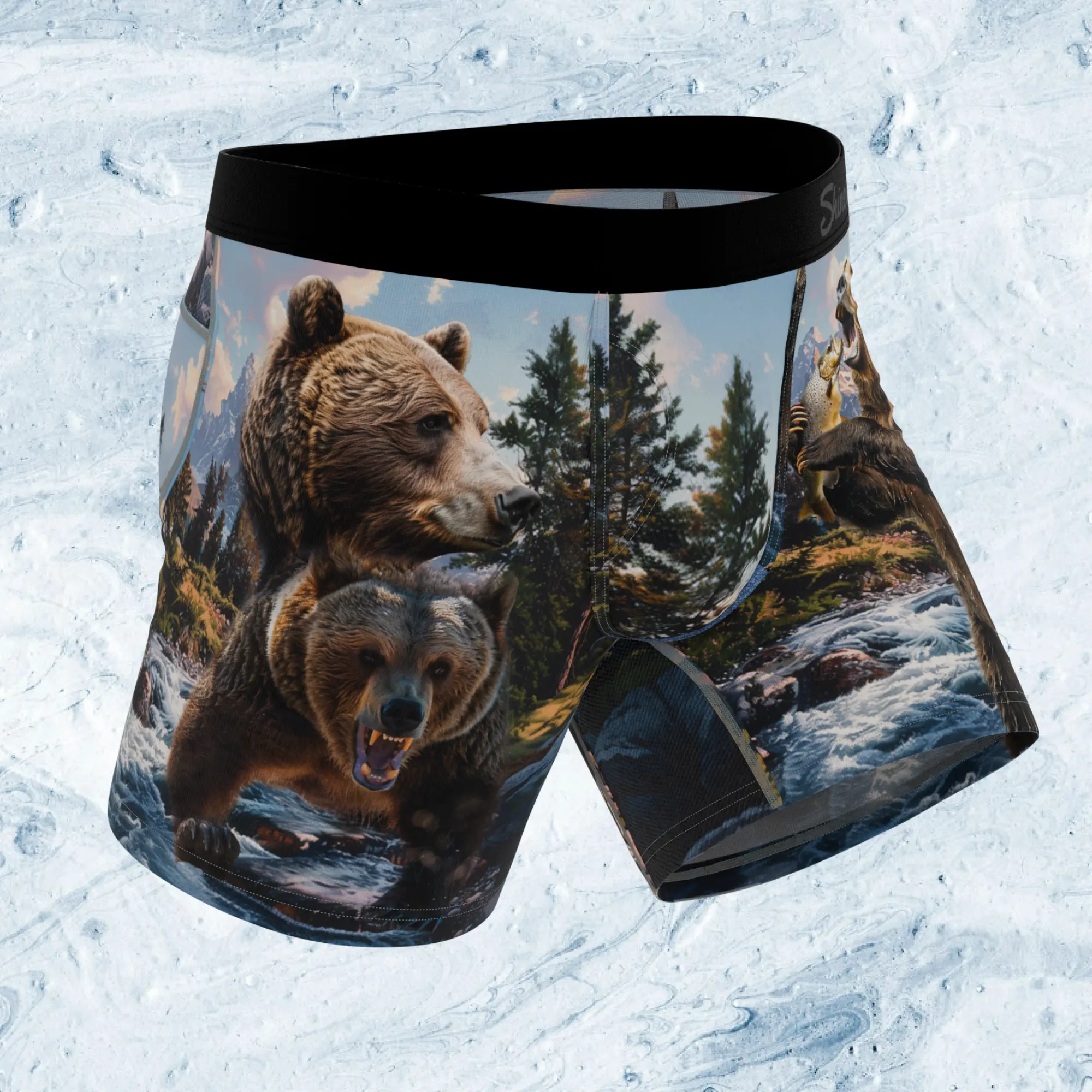 The Grizzly Beast | Shinesty Truck Stop Classic paradICE™ Cooling Ball Hammock® Underwear