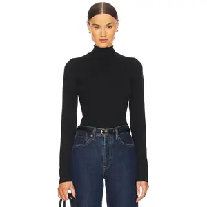 EAVES Maxine Turtleneck Sweater in Black