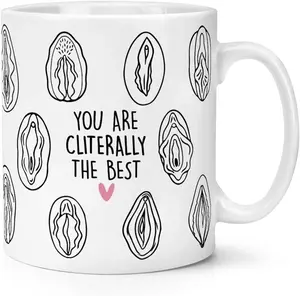[MADE IN US] You are Cliterally The Best 11oz 15oz Mug, Cup Funny Rude Joke Lesbian LGBT Literally Pun Awesome, Gift For Friend