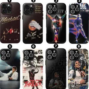 Michael Jackson Iconic Date Tribute Retro Phone Case for iPhone 17, 16, 15, 14, 13, 12, 11, X & Samsung Galaxy