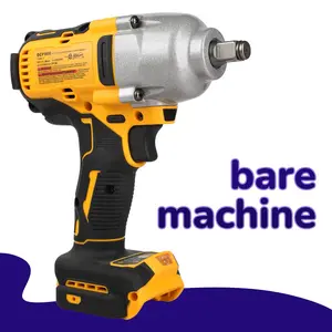 DCF900  600NM Electric Impact Wrench Brushless Cordless 1/2" Compact Three Speed Adjustment Pneumatic Cannon Tire Removal Suitable for DEWALT20V battery