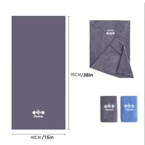 2pcs Quick-Dry Sports Towels 40x95cm Highly Absorbent Microfiber for Gym Running Yoga Lightweight Portable Fitness Towels
