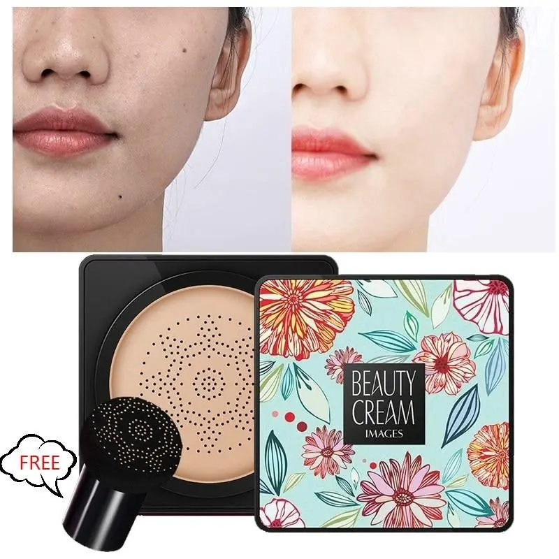 Air Cushion Foundation Concealer Whitening Liquid foundation Waterproof Brighten Face Base Makeup