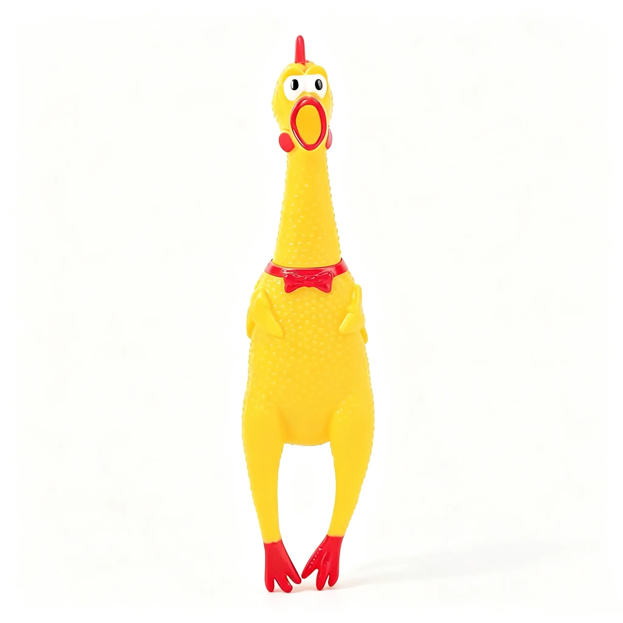 Screaming Chicken, Squeaky Chicken Dog Toys Gag Gifts Prank Novelty Toy Party Favors for Kids Adults Goodie Bag Fillers Basket Stuffers