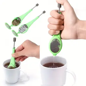 1pc Kitchen Supplies, Tea Set, Silicone Tea Strainer, Tea Filter, Tea Infuser, Tea Making Tool, Kitchen Tools