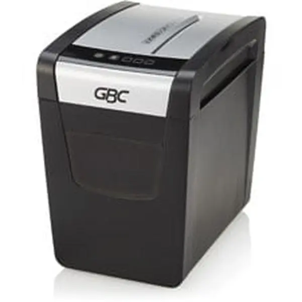 Cross-Cut Paper Shredder with P-4 Security Level, Chrome Finish, 6-Gal Bin, Automatic-Reverse Jam Prevention, Front-Facing Design, Modern Touch Panel, Shreds Docs, Black