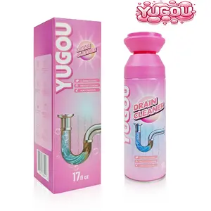 Foam Drain Cleaner - Drain clog Remover & Deodorizer & Cleaner for Kitchen Drains, Sinks, Shower Drains & Tubs