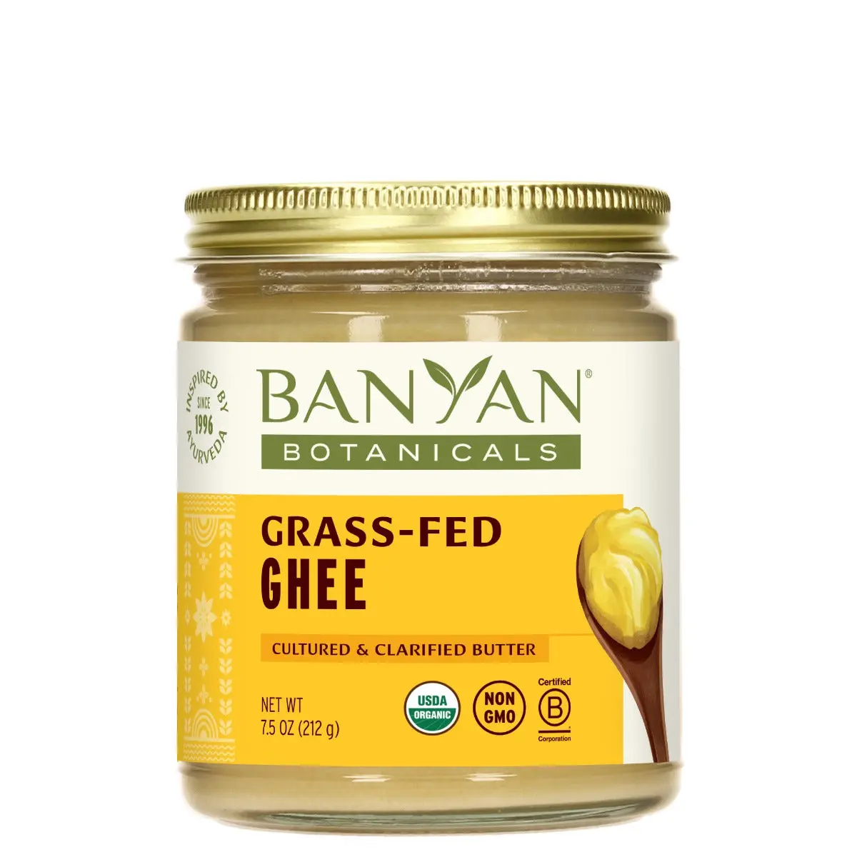 Organic Cultured Ghee from grass-fed cows