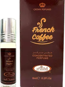 Al Rehab French Coffee Perfume Oil - 6ml Aroma Fragrance